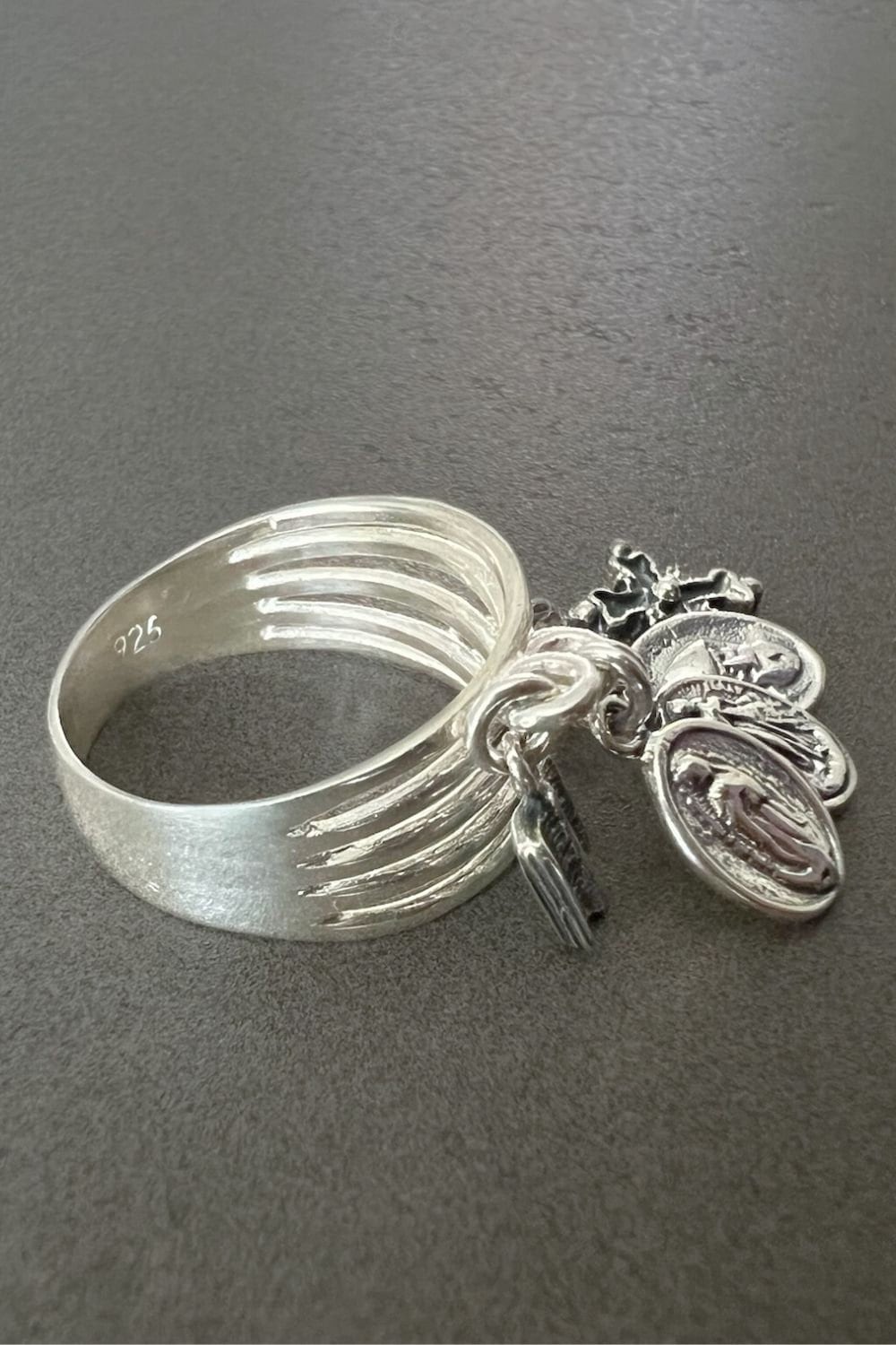 Real silver ring