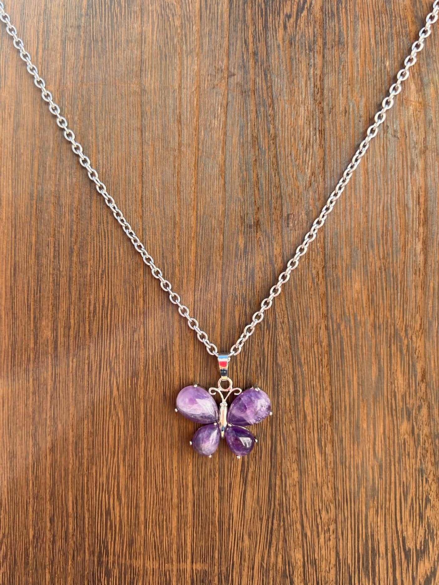 Amethyst jewelry gift for her