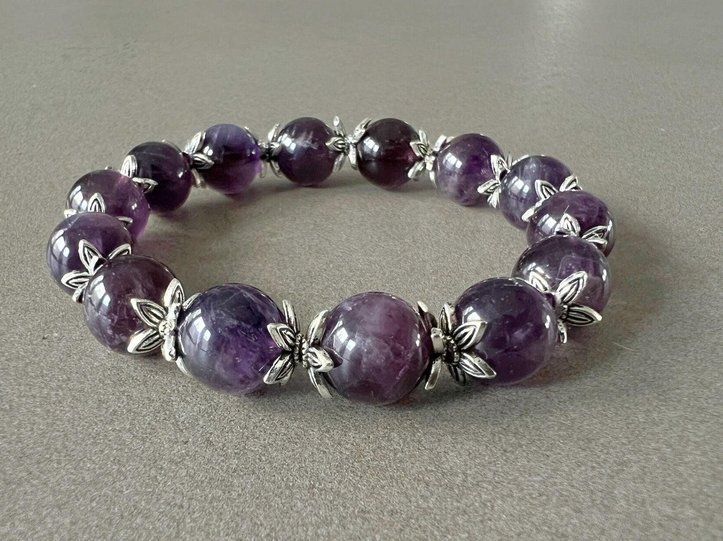 purple bracelet