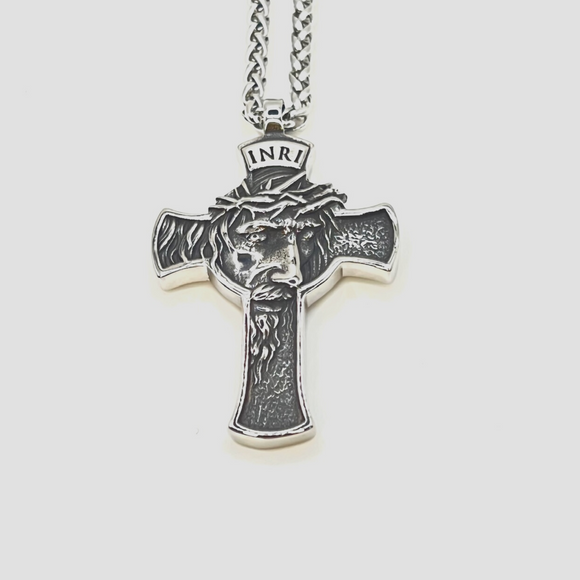 INRI Cross Necklace | Lord's Guidance