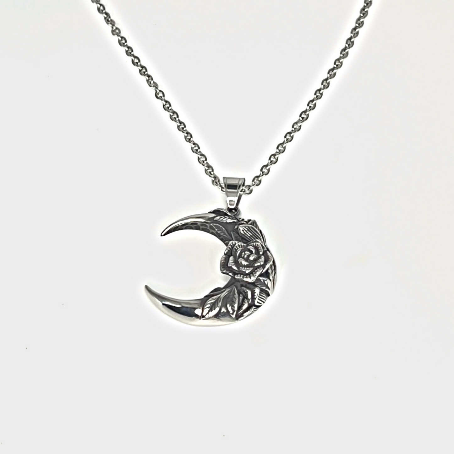 Moon Pendant Necklace