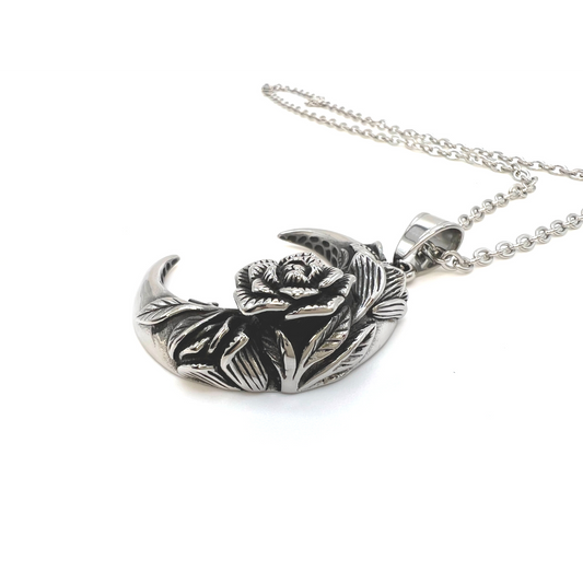 Moon Pendant Necklace