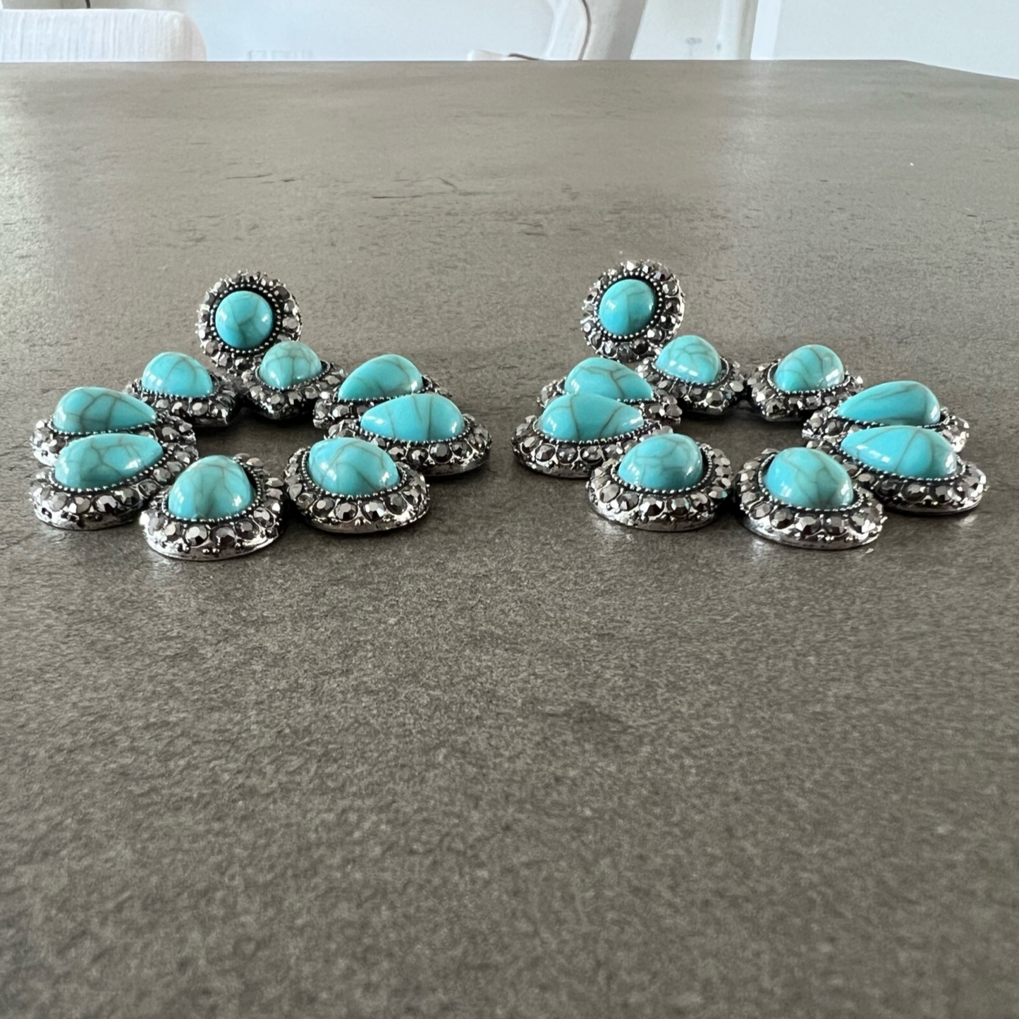 Turquoise Bohemian arrings