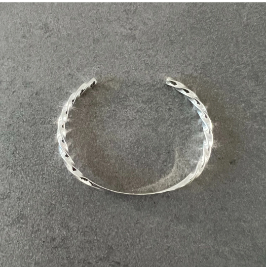 Silver Bangle Bracelet