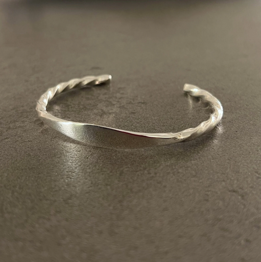 Silver Bangle Bracelet